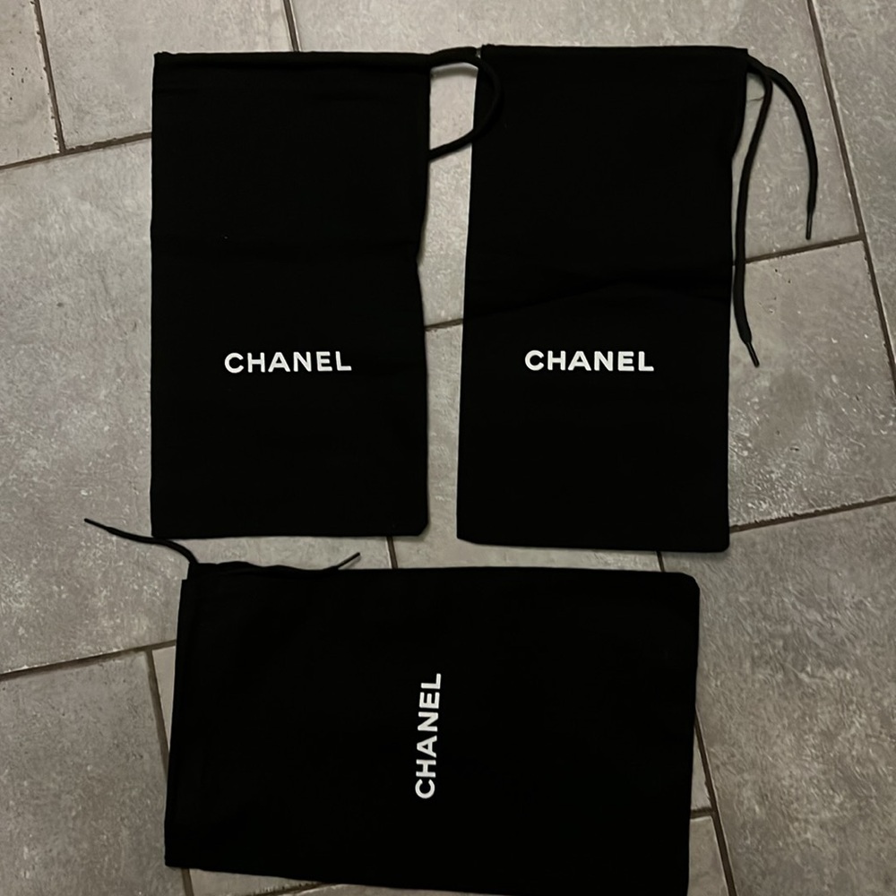 CHANEL storage dust bags, Authenticate 12.5”x7” - Picture 2 of 2